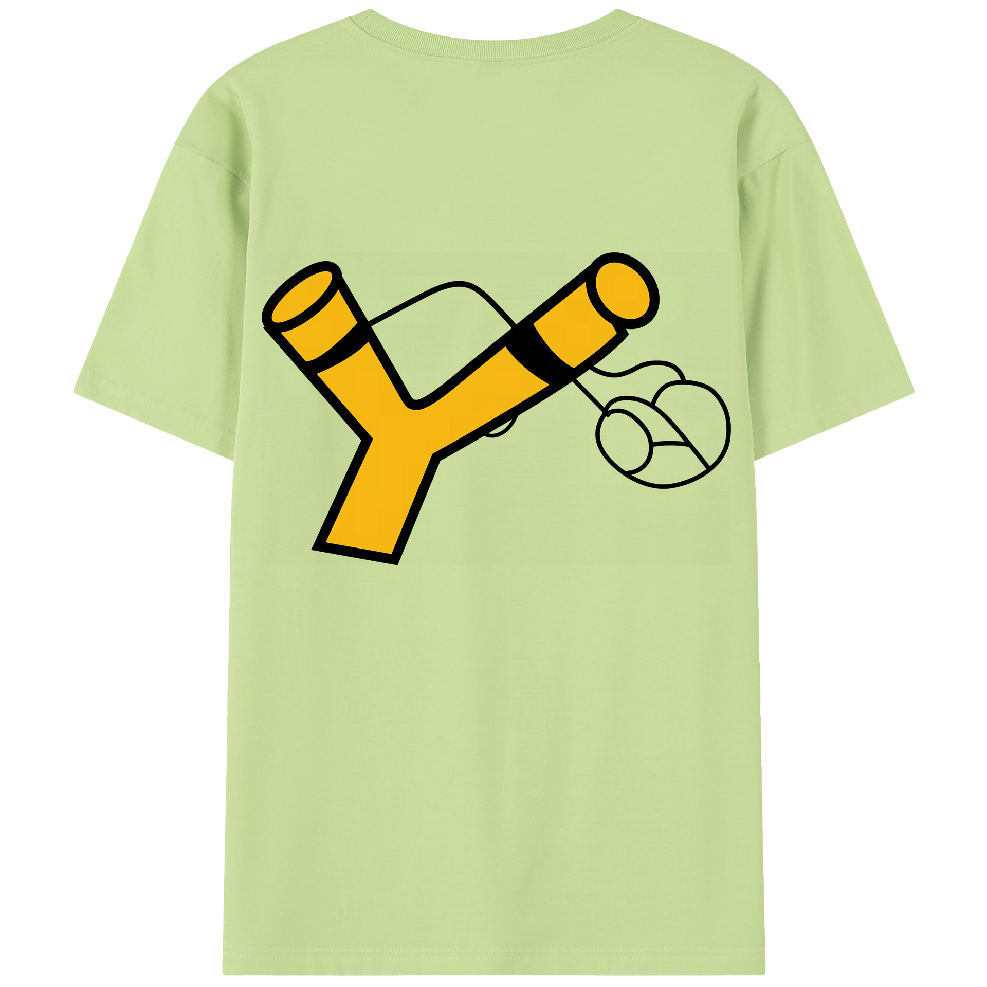 （画像用） Angry Birds アングリーバード 綿100％半袖Tシャツ（背面プリント）